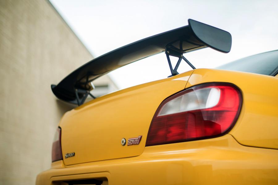 Детали экстерьера Subaru Impreza STI S202 2002 года  (фото 6 из 10)